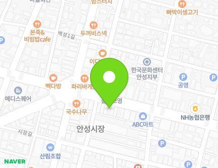 392-1 Jungang-ro, Anseong-si, Gyeonggi-do, Republic of Korea Map