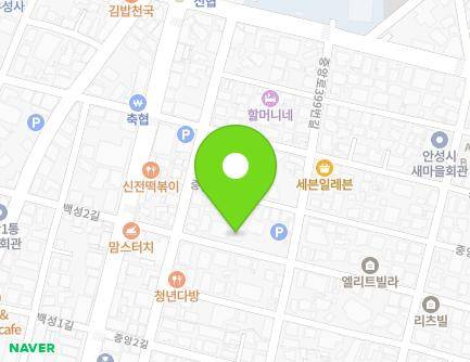 19 Jungang 4-gil, Anseong-si, Gyeonggi-do, Republic of Korea Map