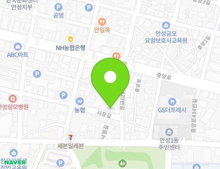 93 Sijang-gil, Anseong-si, Gyeonggi-do, Republic of Korea Map
