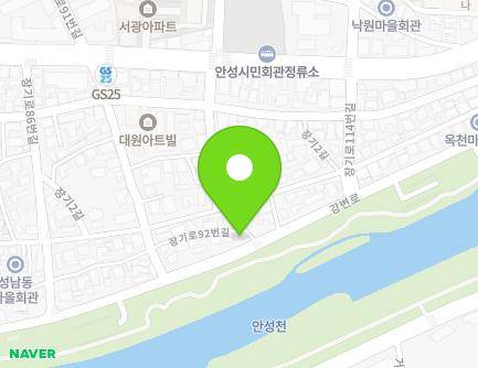 109-1 Gangbyeon-ro, Anseong-si, Gyeonggi-do, Republic of Korea Map