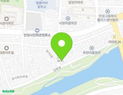 121 Gangbyeon-ro, Anseong-si, Gyeonggi-do, Republic of Korea Map