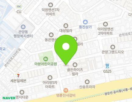 20-6 Gwanak-daero 359beon-gil, Dongan-gu, Anyang-si, Gyeonggi-do, Republic of Korea Map