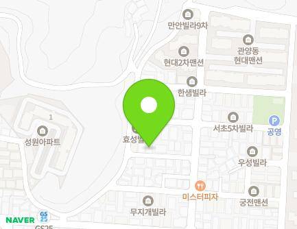 42-5 Ildong-ro, Dongan-gu, Anyang-si, Gyeonggi-do, Republic of Korea Map