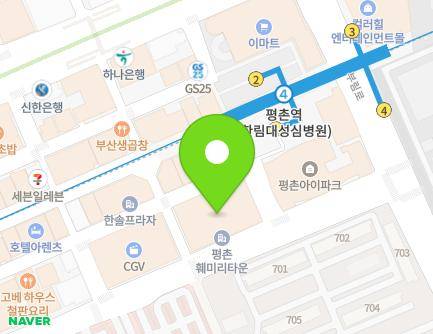 43 Gwanpyeong-ro 170beon-gil, Dongan-gu, Anyang-si, Gyeonggi-do, Republic of Korea Map