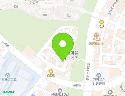 21 Dongpyeon-ro 183beon-gil, Dongan-gu, Anyang-si, Gyeonggi-do, Republic of Korea Map
