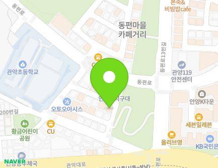 12 Dongpyeon-ro 192beon-gil, Dongan-gu, Anyang-si, Gyeonggi-do, Republic of Korea Map