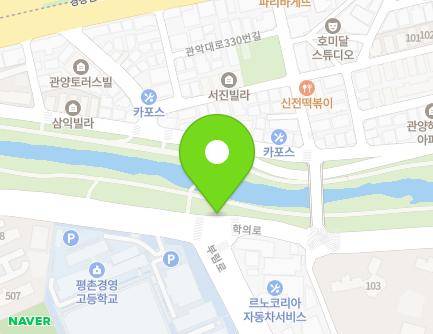 191 Hagui-ro, Dongan-gu, Anyang-si, Gyeonggi-do, Republic of Korea Map