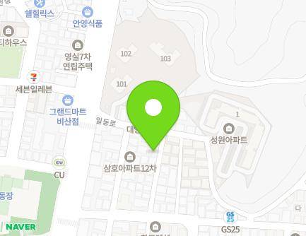 19-23 Pyeongchon-daero 396beon-gil, Dongan-gu, Anyang-si, Gyeonggi-do, Republic of Korea Map