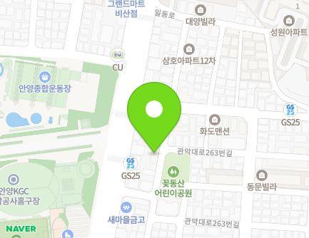 9-35 Pyeongchon-daero 374beon-gil, Dongan-gu, Anyang-si, Gyeonggi-do, Republic of Korea Map
