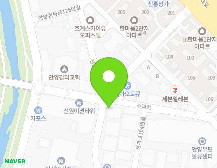 96 Jeonpa-ro, Dongan-gu, Anyang-si, Gyeonggi-do, Republic of Korea Map