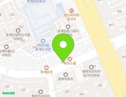 103-1 Gwiin-ro, Dongan-gu, Anyang-si, Gyeonggi-do, Republic of Korea Map