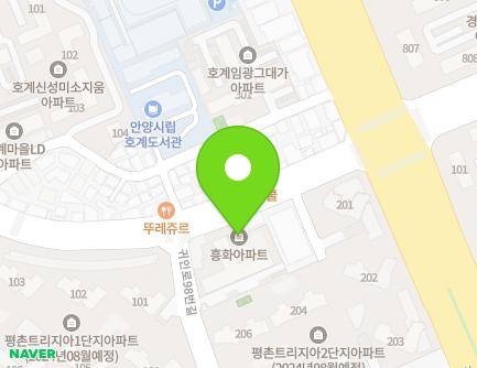 13 Gwiin-ro 98beon-gil, Dongan-gu, Anyang-si, Gyeonggi-do, Republic of Korea Map
