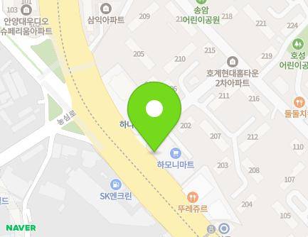 458 Gyeongsu-daero, Dongan-gu, Anyang-si, Gyeonggi-do, Republic of Korea Map