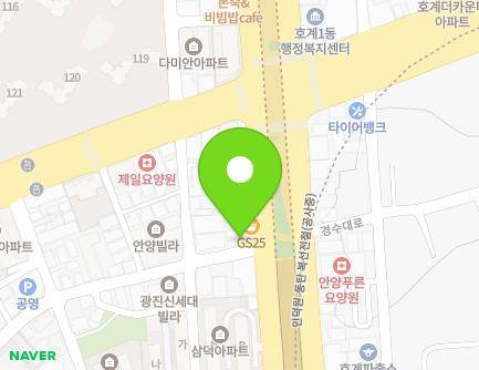 521 Gyeongsu-daero, Dongan-gu, Anyang-si, Gyeonggi-do, Republic of Korea Map
