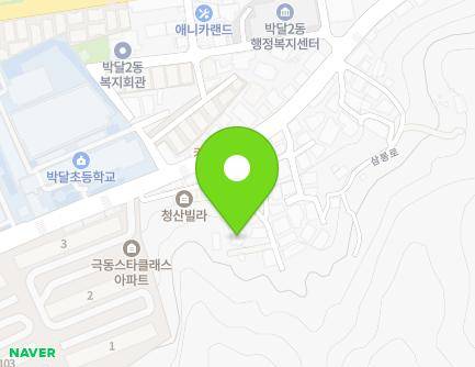 11-10 Sambong-ro 19beon-gil, Manan-gu, Anyang-si, Gyeonggi-do, Republic of Korea Map