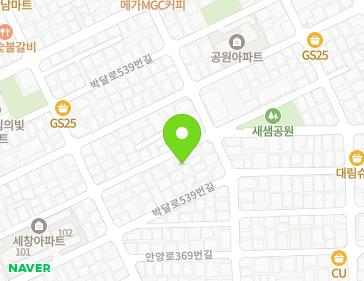 40-22 Bakdal-ro 539beon-gil, Manan-gu, Anyang-si, Gyeonggi-do, Republic of Korea 40-22 Bakdal-ro 539beon-gil, Manan-gu, Anyang-si, Gyeonggi-do, Republic of Korea Map