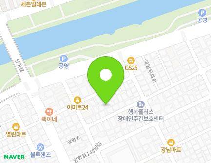 24 Yanghwa-ro 158beon-gil, Manan-gu, Anyang-si, Gyeonggi-do, Republic of Korea Map