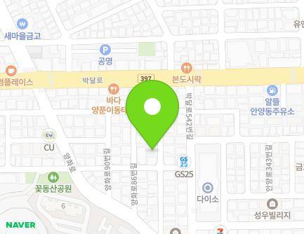 23 Yanghwa-ro 82beon-gil, Manan-gu, Anyang-si, Gyeonggi-do, Republic of Korea Map