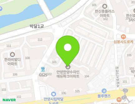 14 Chunghun-ro, Manan-gu, Anyang-si, Gyeonggi-do, Republic of Korea Map