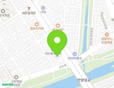 445 Anyang-ro, Manan-gu, Anyang-si, Gyeonggi-do, Republic of Korea Map
