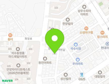 8 Yanghwa-ro 234beon-gil, Manan-gu, Anyang-si, Gyeonggi-do, Republic of Korea Map
