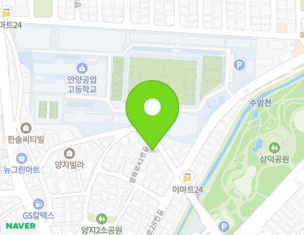 56 Yanghwa-ro 42beon-gil, Manan-gu, Anyang-si, Gyeonggi-do, Republic of Korea Map