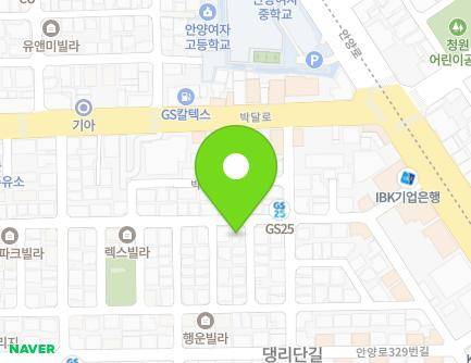 31-2 Anyang-ro 343beon-gil, Manan-gu, Anyang-si, Gyeonggi-do, Republic of Korea Map