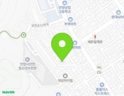 43-1 Seonggyeoldaehak-ro 46beon-gil, Manan-gu, Anyang-si, Gyeonggi-do, Republic of Korea Map