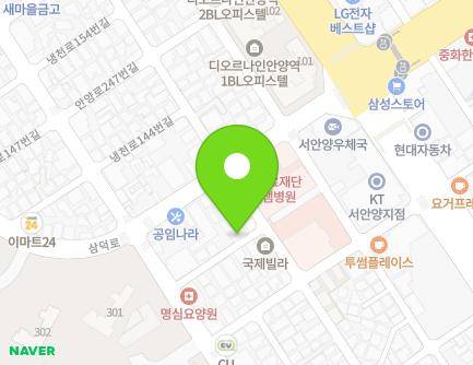 13 Naengcheon-ro 132beon-gil, Manan-gu, Anyang-si, Gyeonggi-do, Republic of Korea Map
