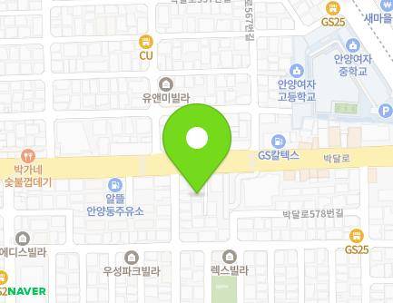 562-1 Bakdal-ro, Manan-gu, Anyang-si, Gyeonggi-do, Republic of Korea Map