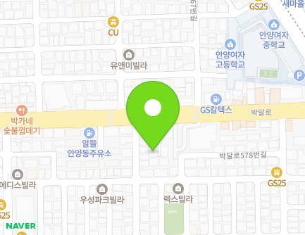 562-2 Bakdal-ro, Manan-gu, Anyang-si, Gyeonggi-do, Republic of Korea Map