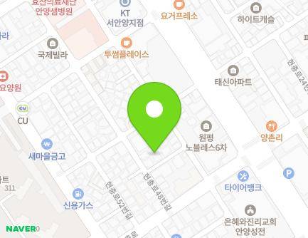 12-5 Hyeonchung-ro 48beon-gil, Manan-gu, Anyang-si, Gyeonggi-do, Republic of Korea Map