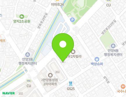 38 Jangnae-ro 75beon-gil, Manan-gu, Anyang-si, Gyeonggi-do, Republic of Korea Map