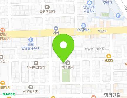 57 Anyang-ro 343beon-gil, Manan-gu, Anyang-si, Gyeonggi-do, Republic of Korea Map