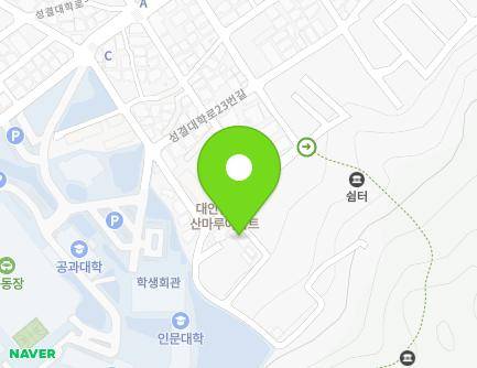 38 Seonggyeoldaehak-ro 51beon-gil, Manan-gu, Anyang-si, Gyeonggi-do, Republic of Korea Map