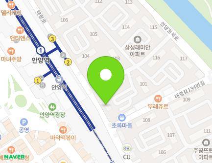 140 Taepyeong-ro, Manan-gu, Anyang-si, Gyeonggi-do, Republic of Korea Map