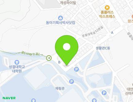 64 Seonggyeoldaehak-ro, Manan-gu, Anyang-si, Gyeonggi-do, Republic of Korea Map