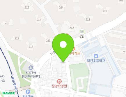 8 Deokcheon-ro 128beon-gil, Manan-gu, Anyang-si, Gyeonggi-do, Republic of Korea Map
