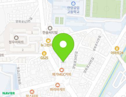 6 Yanghwa-ro 42beon-gil, Manan-gu, Anyang-si, Gyeonggi-do, Republic of Korea Map