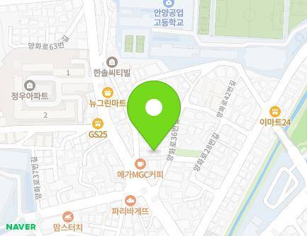 4-1 Yanghwa-ro 42beon-gil, Manan-gu, Anyang-si, Gyeonggi-do, Republic of Korea Map