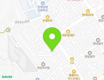 38 Seonggyeoldaehak-ro 46beon-gil, Manan-gu, Anyang-si, Gyeonggi-do, Republic of Korea Map