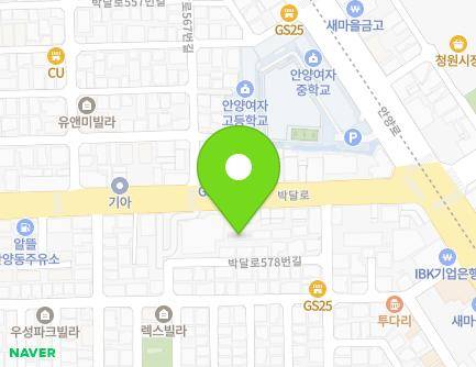 576-4 Bakdal-ro, Manan-gu, Anyang-si, Gyeonggi-do, Republic of Korea Map
