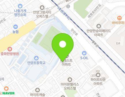 19 Manan-ro 141beon-gil, Manan-gu, Anyang-si, Gyeonggi-do, Republic of Korea Map
