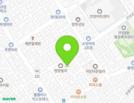 18-1 Naengcheon-ro 12beon-gil, Manan-gu, Anyang-si, Gyeonggi-do, Republic of Korea Map