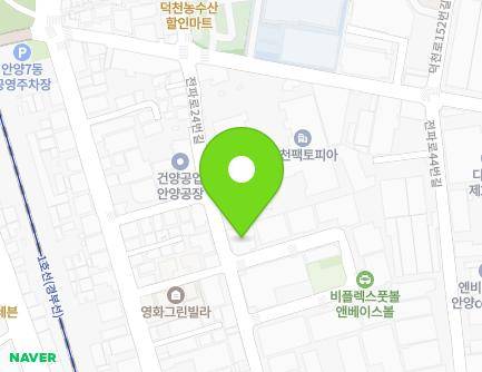 35 Jeonpa-ro 24beon-gil, Manan-gu, Anyang-si, Gyeonggi-do, Republic of Korea Map