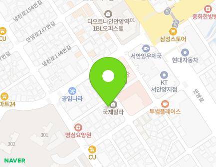 16 Naengcheon-ro 132beon-gil, Manan-gu, Anyang-si, Gyeonggi-do, Republic of Korea Map