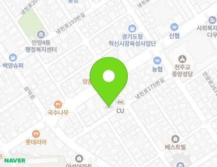 28 Naengcheon-ro 175beon-gil, Manan-gu, Anyang-si, Gyeonggi-do, Republic of Korea Map