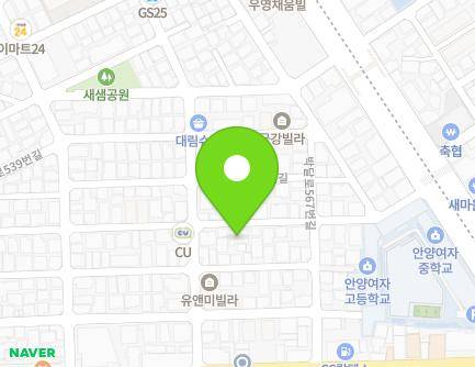 33 Anyang-ro 369beon-gil, Manan-gu, Anyang-si, Gyeonggi-do, Republic of Korea Map