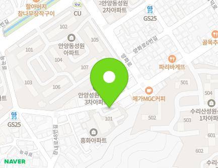 58 Jangnae-ro, Manan-gu, Anyang-si, Gyeonggi-do, Republic of Korea Map