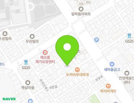 18-1 Anyang-ro 147beon-gil, Manan-gu, Anyang-si, Gyeonggi-do, Republic of Korea Map